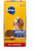 PEDIGREE Adult All Breed Roasted Chicken & Vegetable Dry Dog Food, 50 lbs