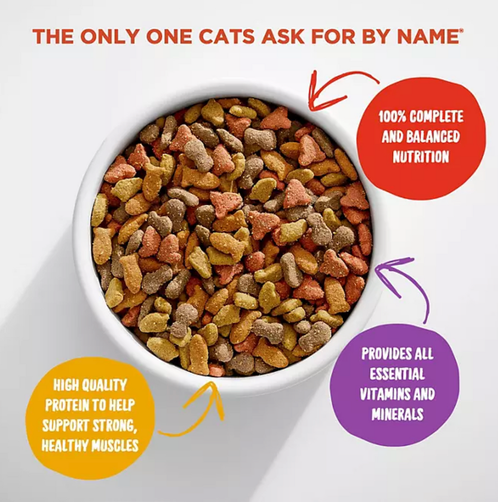 Meow Mix Original Choice Dry Cat Food, Heart Healthy & Oral Care Formula 32 lbs.