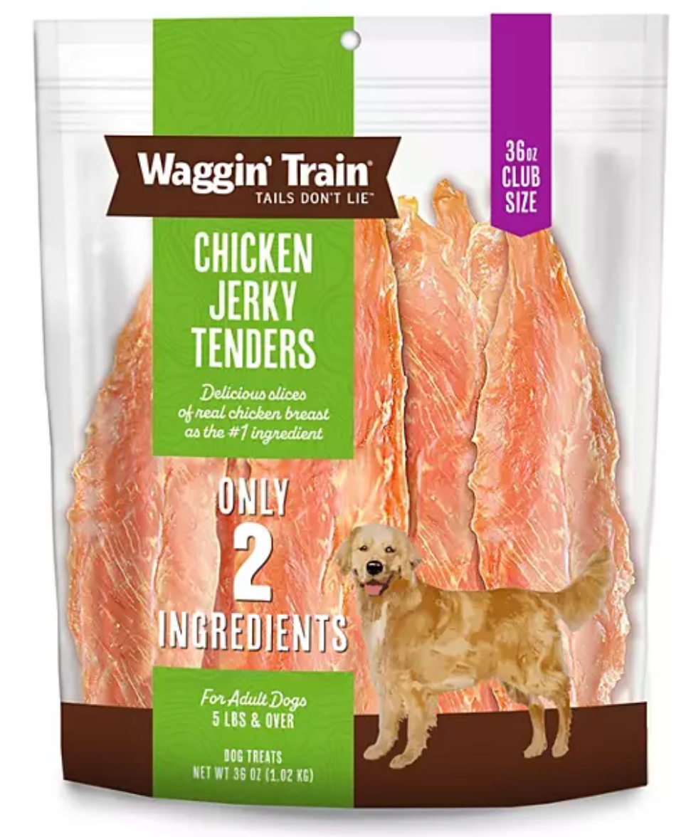 Waggin Train Chicken Jerky Dog Treats, 36 oz.