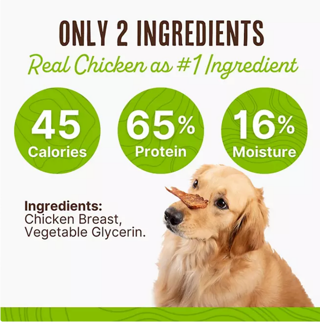 Waggin Train Chicken Jerky Dog Treats, 36 oz.