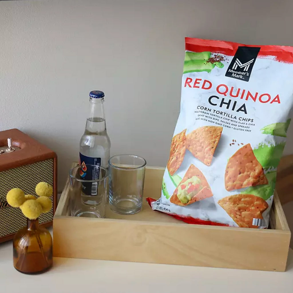 Red Quinoa Chia Corn Tortilla Chips, 16 oz.