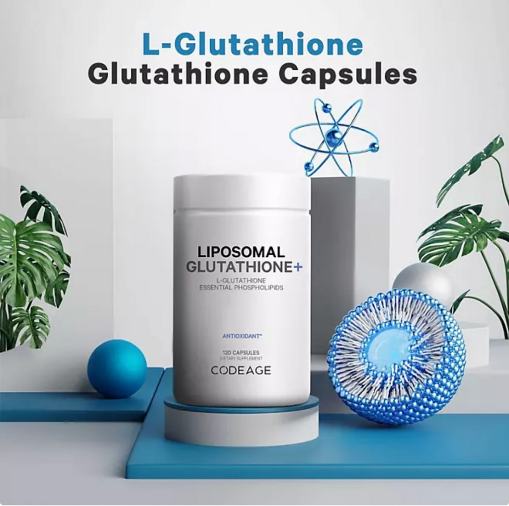 Codeage Liposomal Glutathione Essential Phospholipids Antioxidant Capsules 120 ct.