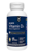 Vitamin D3, 50 mcg, 400 ct.
