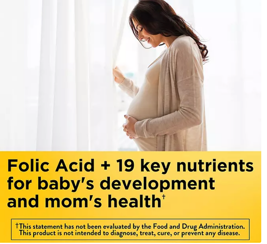 Nature Made Prenatal + DHA Softgels, 200 mg 150 ct.